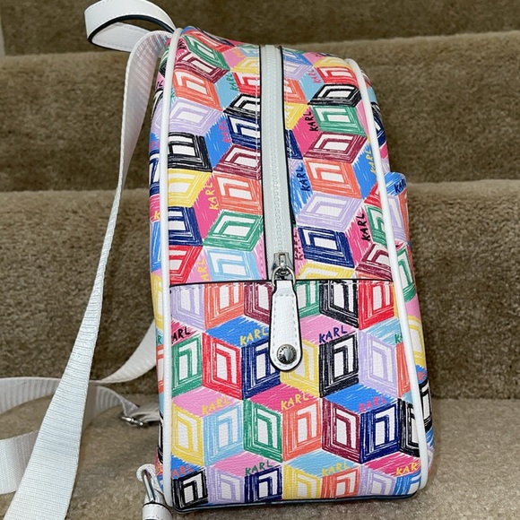 Karl Lagerfeld multi color backpack - Picture 5 of 15